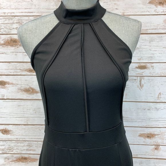 Berydress Sleeveless Halter Neck A-Line Dress - Picture 4 of 8